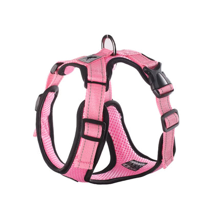 Dog Harness Vest No Pull Easy Control Reflective Dog Harness for Small Medium Dogs Soft Breathable Mesh Adjustable Pet Harness